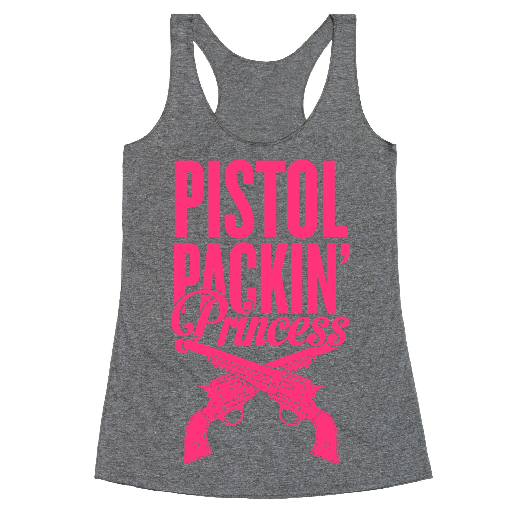 Pistol Packin' Princess Racerback Tank